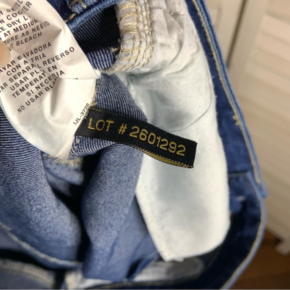 I Jeans by Buffalo Tisha Skinny Bermuda Dark Wash Jean Shorts 12 - Picture 10 of 10